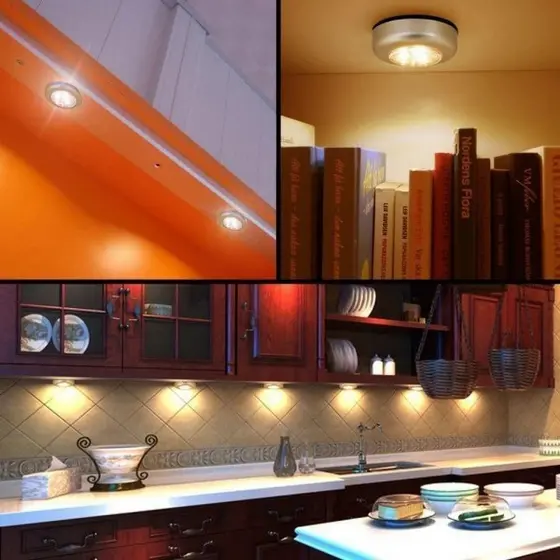 Kits 1/2/5 IluminaçãO De EmergêNcia Led Brilho Poderoso Luz Difusa AtivaçãO RáPida  De Longa DuraçãO