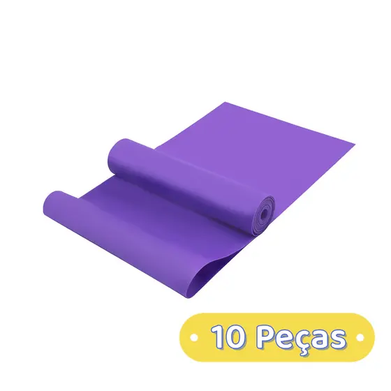 10 Faixa Elástica Thera Mini Band Para Exercícios Functionalism