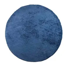 Tapete Redondo 0,80cm  Quarto Sala Escritório Pelo Macio Antiderrapante