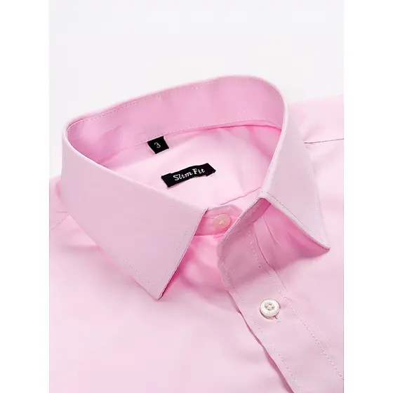 Camisa Masculina de Manga Longa Estilo Social com Listras Finas Corte Perfeito e Tecido Macio