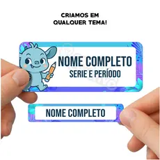 Etiquetas Escolares Personalizadas
