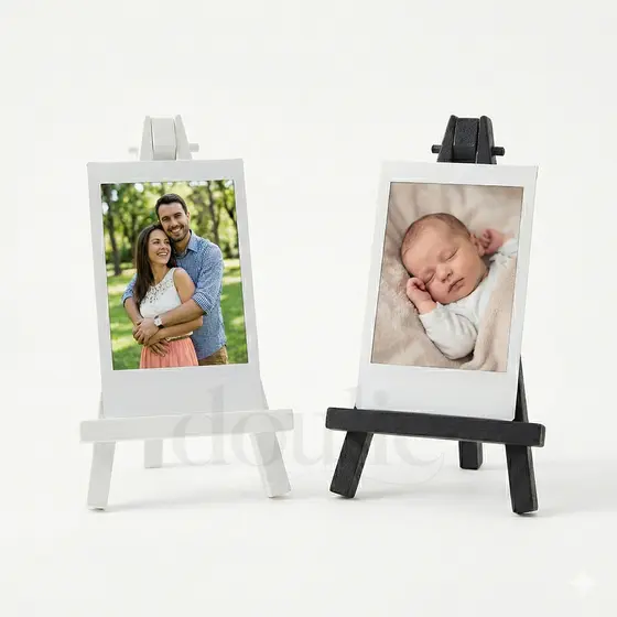 Mini Cavalete Porta Retrato Instax - Polaroid - Casamento - Lembrancinhas - Kits 2/4/6/10 Unidades