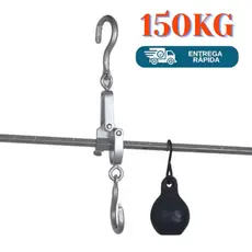 Balança de Vara até 150kg Varão Reforçado Açougue Mercado Feira Comércio Gancho