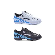 Chuteira Society Masculina Grama Sintetica Kit 2 Pares Promoção