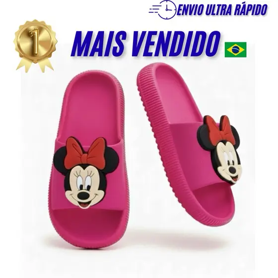 Chinelo Nuvem Menina Confortavel Leve Adulto Infantil Promoção