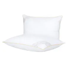 Kit Travesseiro 50x70cm Buddemeyer Toque de Pluma Algodão 2 peças