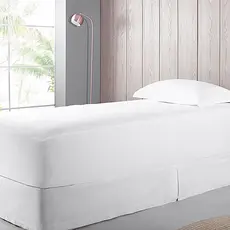 Protetor de Colchão Solteiro Buddemeyer Maison II Algodão Branco