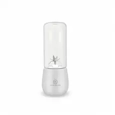 Mini Liquidificador Portátil 6 Lâminas Suco Gelo 450ml COM USB E Jarra De Vidro