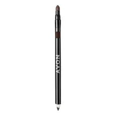 Lapis Para Os Olhos 2 Em 1 Esfumador Avon 1,1g Marrom Intenso Fosco