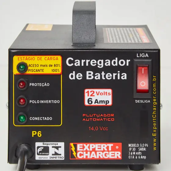 Carregador Bateria 12v Carro E Moto - Não Precisa Desligar + BRINDE