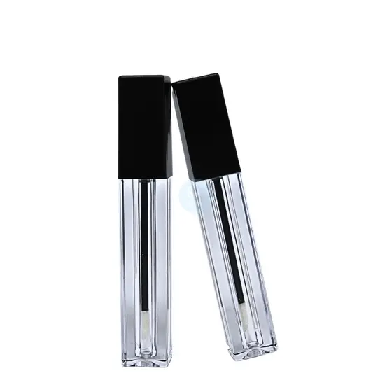 Frasco Quadrado Para Gloss Labial Batom Liquido 4,5ml - 5und