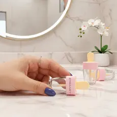 Frasco 3,9ml Picolé Hidratante Labial Gloss Balm Vazio 10und