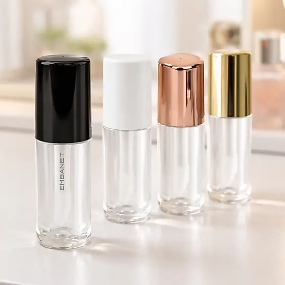 Mini Frasco Gloss Batom Matte Lip Oil 1,3ml Vazio Bolsa 2und