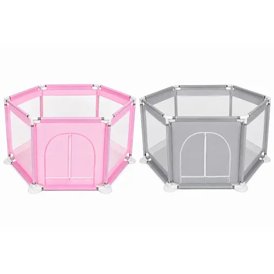 Cercadinho Infantil Hexagonal Desmontável Para Bebês Chiqueirinho