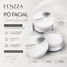 Fenzza Pó Solto Facial Translucido Não Estoura No Flash FZ34015
