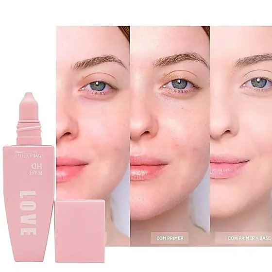Primer HD pré-maquiagem facial - Max Love 30 mL