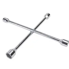 Chave De Roda Tipo Cruz 17-19mm 21-23mm Profissional 4 Bocas