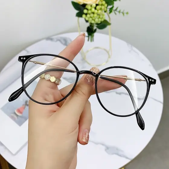 Óculos De Moda Fotocrômicos Anti-Radiação Para Mulheres/Luz Azul
