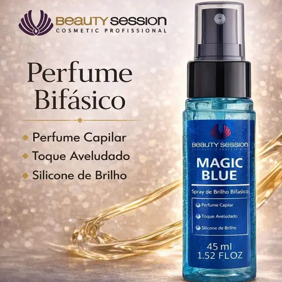 Perfume Capilar Magic Blue 45 ml Bifásico