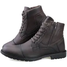 Bota Coturno Masculino Zíper Confortavel e Estiloso