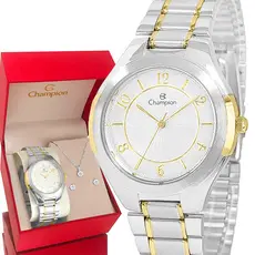 Relógio Feminino Champion Prata Original Garantia 1 Ano Top