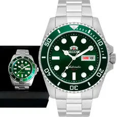 Relógio Masculino Orient Automático Mecânico Prata Garantia
