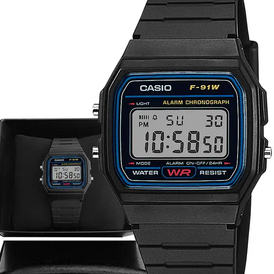 Relógio Casio Digital Vintage Prova D'água Original Garantia