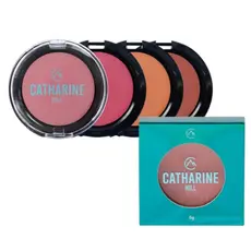 Blush Compacto em Pó Alta Pigmentação Catharine Hill 5g