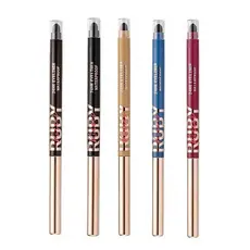 Lápis Retrátil para Olhos em Gel a Prova D'água 24h Ruby Kisses RK