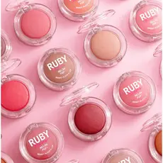 Blush Lip Bouncy Melon Pop RK Ruby Kisses - 2 em 1 Hidratante com Vitamina E