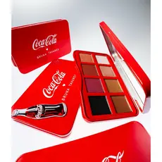Paleta de Sombras BT Bruna Tavares Coca-Cola Refresh Yourself 8 Cores Matte Brilho Alta Pigmentação