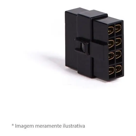Conector 8 Vias Com Trava Technoise