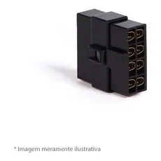 Conector 8 Vias Com Trava Technoise