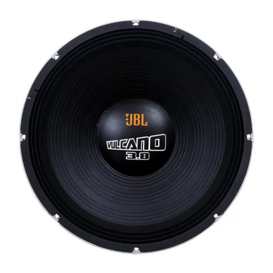 Subwoofer 18  JBL Vulcano 18SWV3.8 4 Ultimate - 1900 Watts RMS 4 Ohms