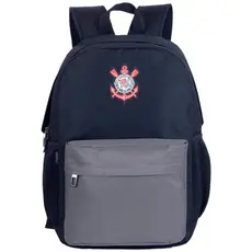 Mochila Costas Esportiva Escolar Escudo Corinthians Oficial