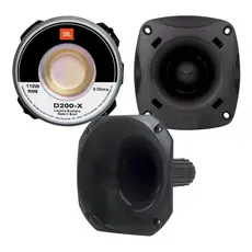 Kit Driver JBL D200X 110w + Super Tweeter JBL ST200 70w + Corneta Curta