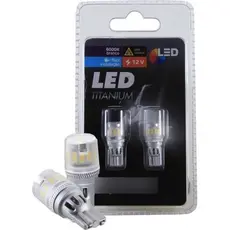Par Lâmpada Led Titanium T10 Pingão 13 Leds Shocklight - (SLL-1210T)