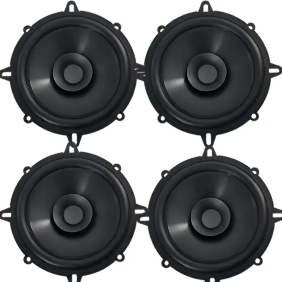 Kit 4 Alto Falantes Coaxiais 5  Bomber Original Montadoras - 200 Watts Rms