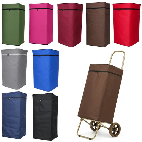 Bolsa De Compras Saco Capa Para Carrinho De Feira Reforçado