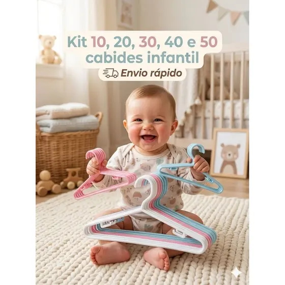 Kits de Cabide Infantil Reforçado G020