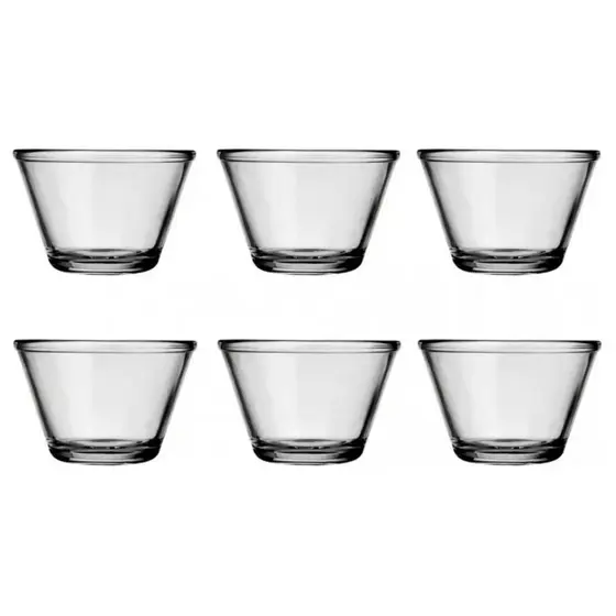 Kit 6 Tigela Multiuso De Sobremesa Nadir 170ml Pote