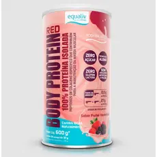 Body Protein Red Equaliv Proteína Colágeno Bcaa 600g