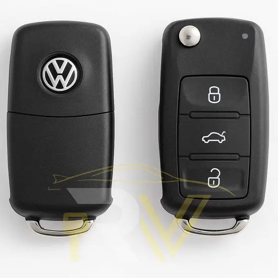 Chave Canivete Volkswagen G6 G7 Fox Gol Voyage Saveiro 2014 a 2023
