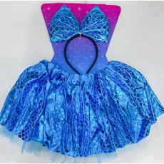 Kit 2 Peças Fantasia Infantil Carnaval Saia e Tiara  Interponte INFANTIL
