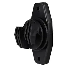 Kit Com 15 Isoladores Para Cerca Elétrica W Preto para Haste