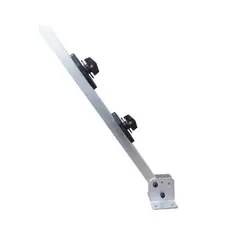 01 un. Haste big 1m para cerca elétrica sem isolador + suporte
