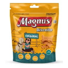 Petisco Biscoito Magnus Original Sem Corantes Natural 400 gr