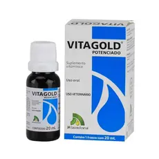 Suplemento Vitamínico Vitagold Potencializado 20 mL