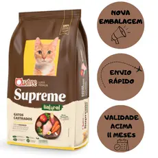 Ração Quatree Supreme Gato Castrado Frango 10,1 kg
