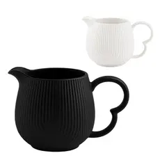 Jarra de Porcelana Leiteira 300ml Leite Café Cremeira Oasis